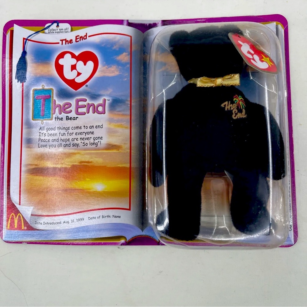TY Beanie Babies The End McDonalds 1999 New In Pack